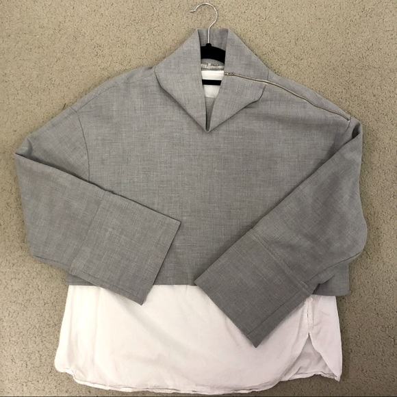 Zara layered blouse - Picture 1 of 3